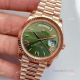 Noob Factory Rolex Day Date Rose Gold Olive Green Dial Swiss Replica Watch For Men (2)_th.jpg